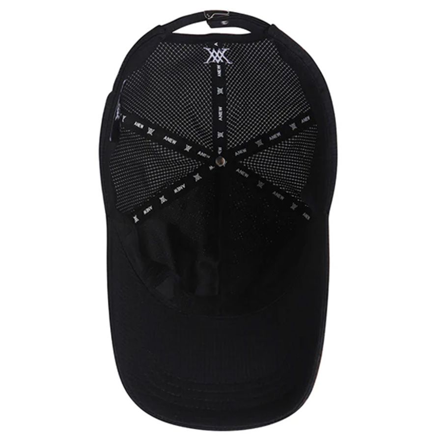 Nón kết golf nam Light Cap - Black AGEUMCP02BKF | Anew Golf