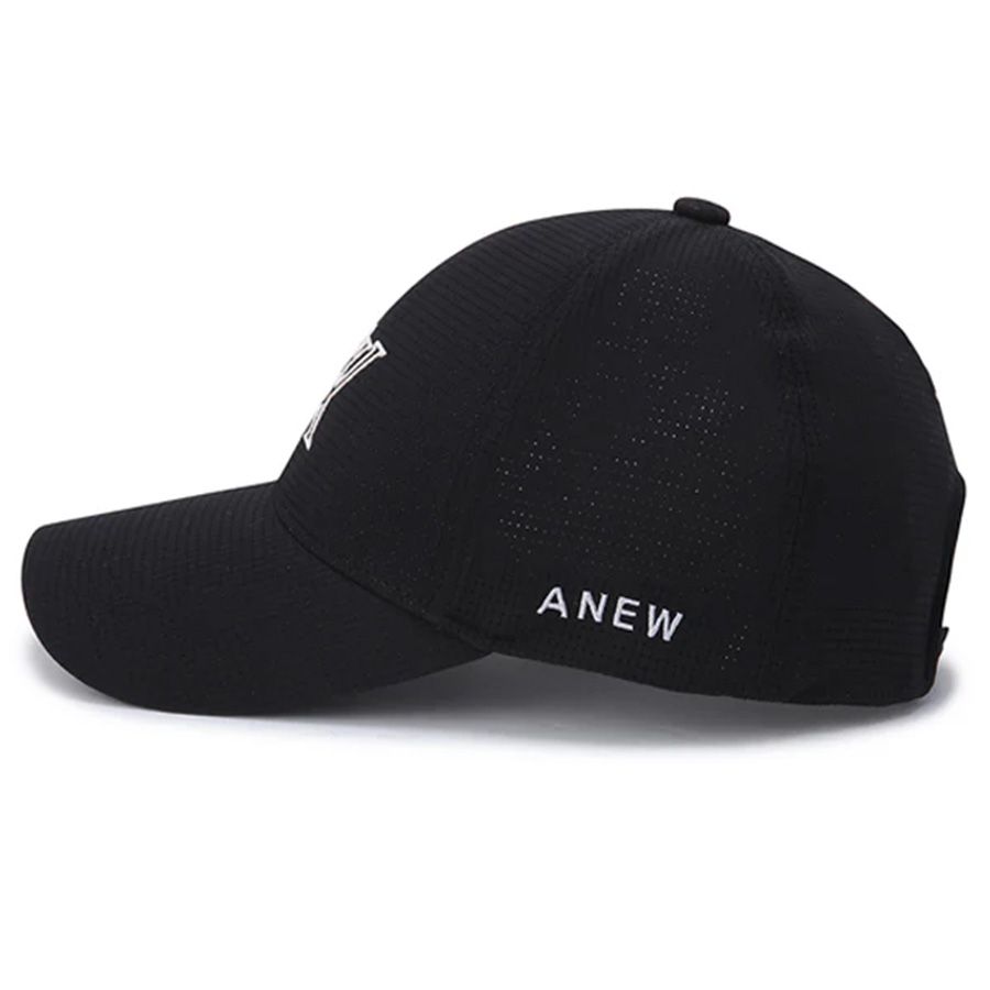 Nón kết golf nam Light Cap - Black AGEUMCP02BKF | Anew Golf