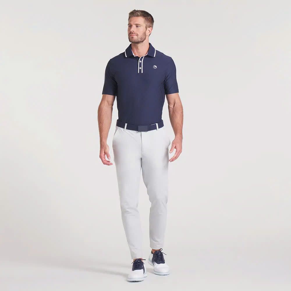 Áo golf nam tay ngắn PUMA X AP Tipped Jacquard Polo 63017903 | PUMA