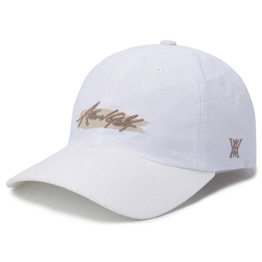 Nón kết golf nam Unisex Painting Cap - White AGEUUCP02WHM | Anew GolfNón kết golf nam Unisex Painting Cap - White AGEUUCP02WHM | Anew Golf