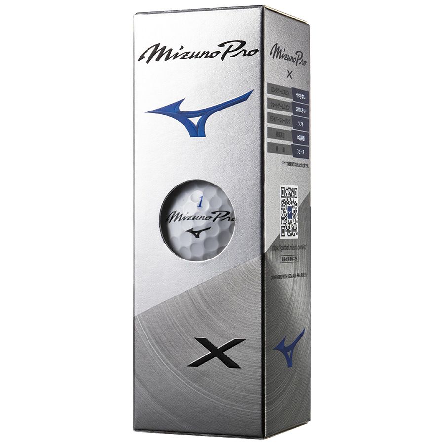 Hộp 12 bóng golf RB566 2 lớp White 2024 | Mizuno