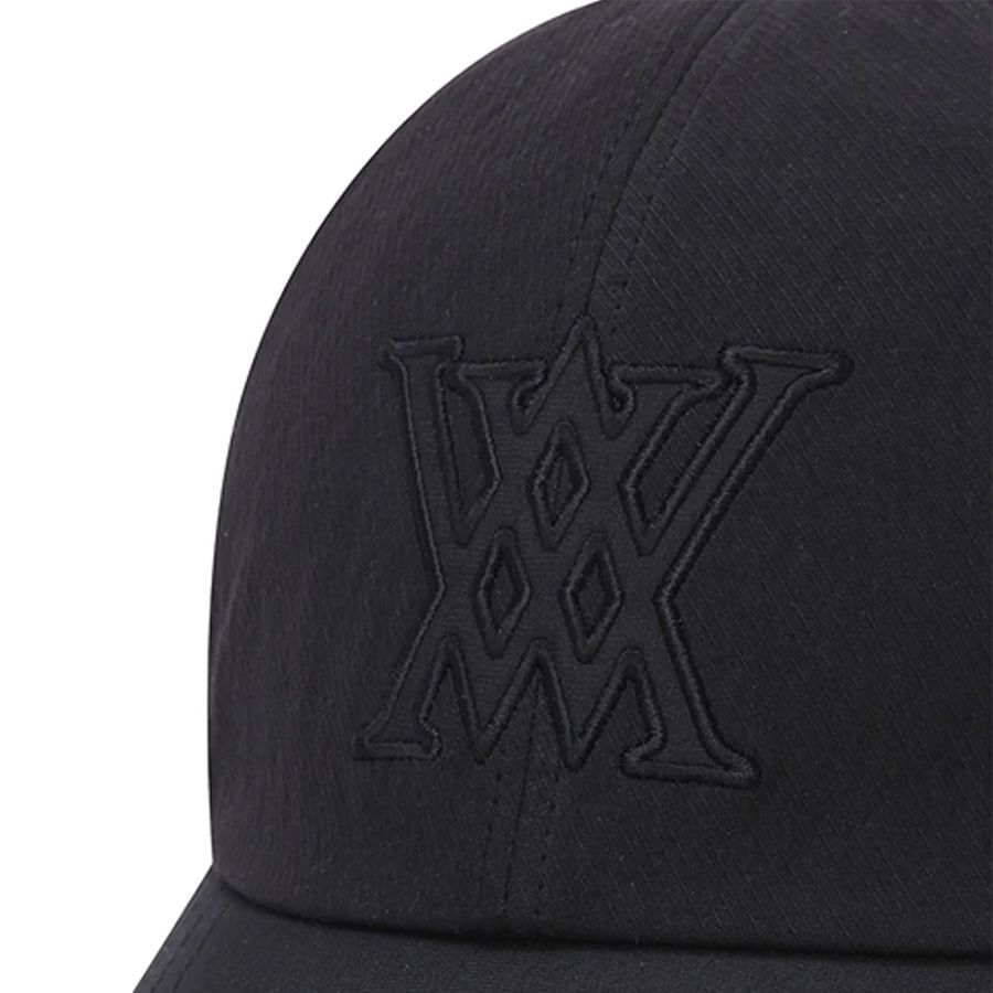 Nón kết golf Unisex Applique Cap - Black AGEUUCP04BKM | Anew Golf