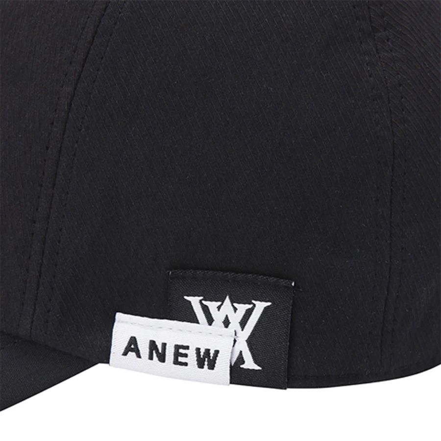 Nón kết golf Unisex Applique Cap - Black AGEUUCP04BKM | Anew Golf