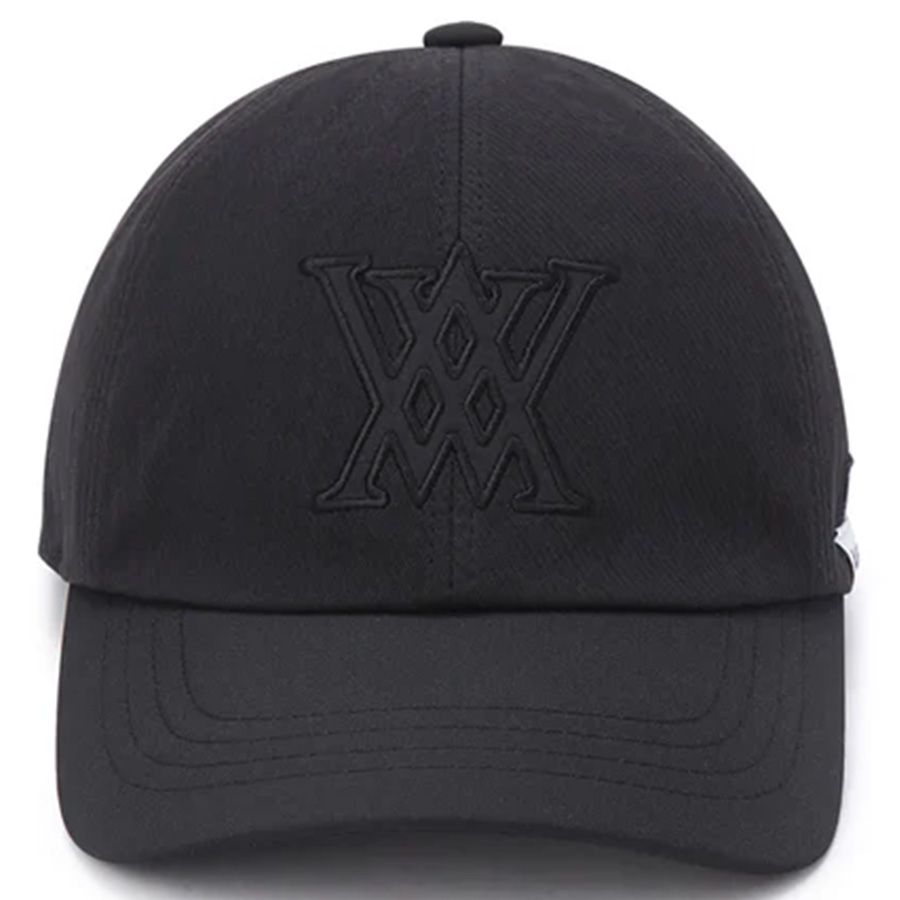 Nón kết golf Unisex Applique Cap - Black AGEUUCP04BKM | Anew Golf