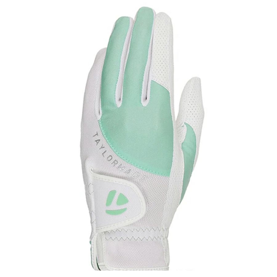 Găng tay golf nữ T-ICE 2.0 2WSGL-UN155 WHITE/MINT U26234 | TaylorMadeGăng tay golf nữ T-ICE 2.0 2WSGL-UN155 WHITE/MINT U26234 | TaylorMade