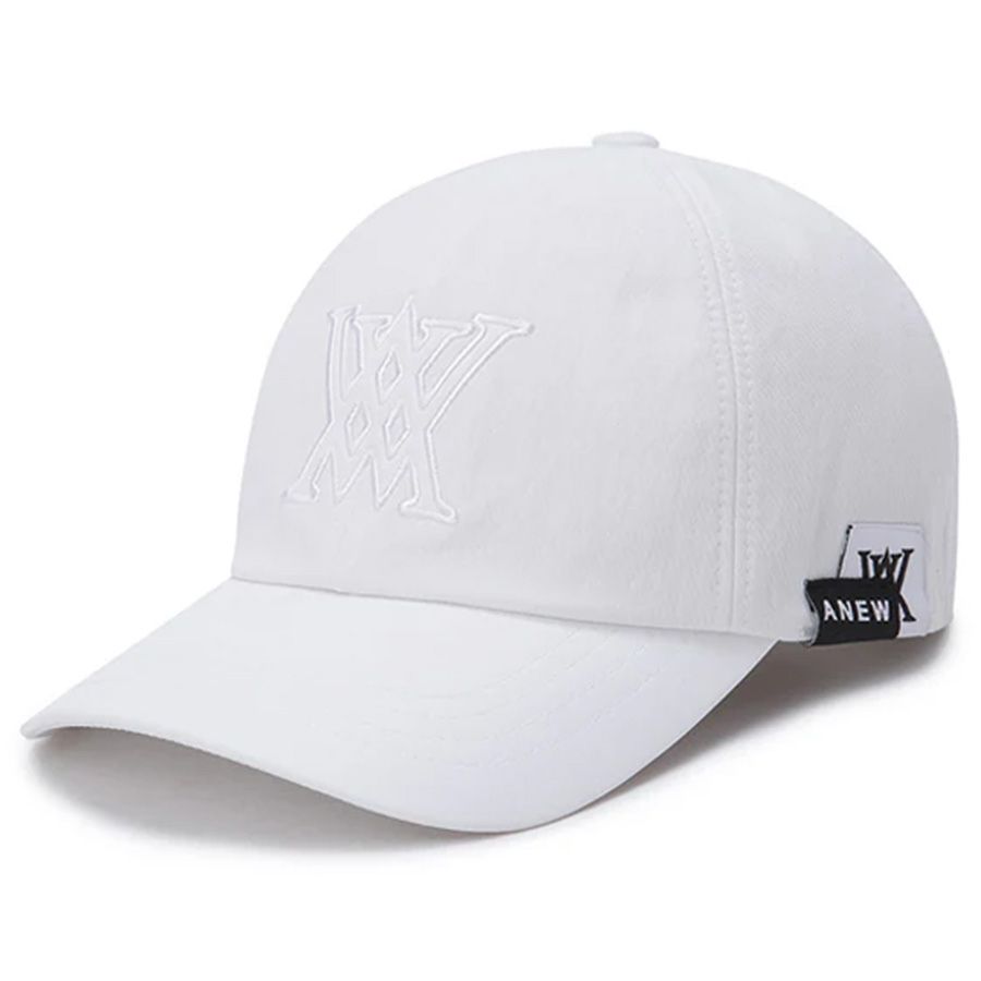 Nón kết golf Unisex Applique Cap - White AGEUUCP04WH | Anew GolfNón kết golf Unisex Applique Cap - White AGEUUCP04WH | Anew Golf