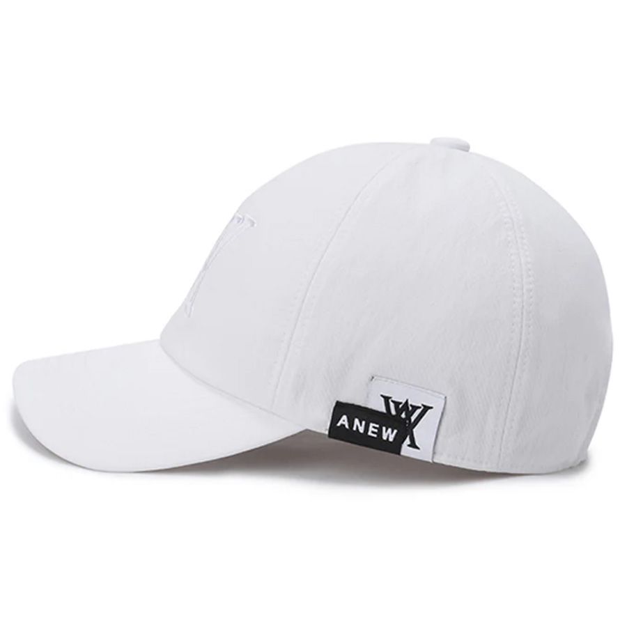 Nón kết golf Unisex Applique Cap - White AGEUUCP04WH | Anew Golf
