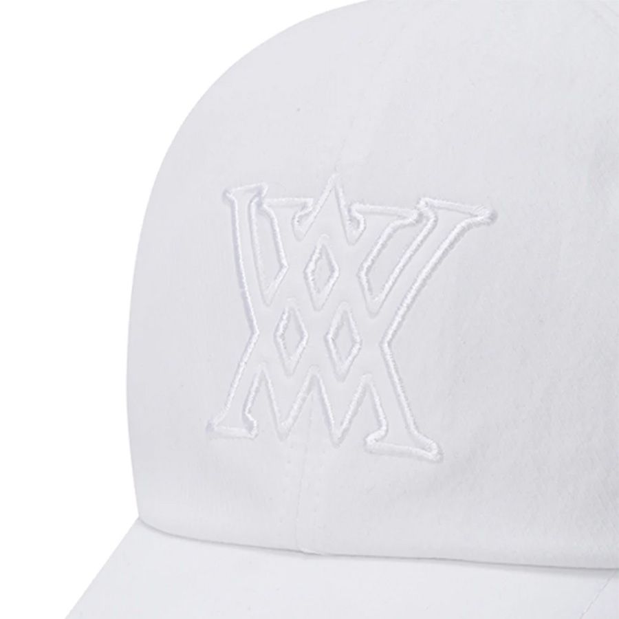 Nón kết golf Unisex Applique Cap - White AGEUUCP04WH | Anew Golf