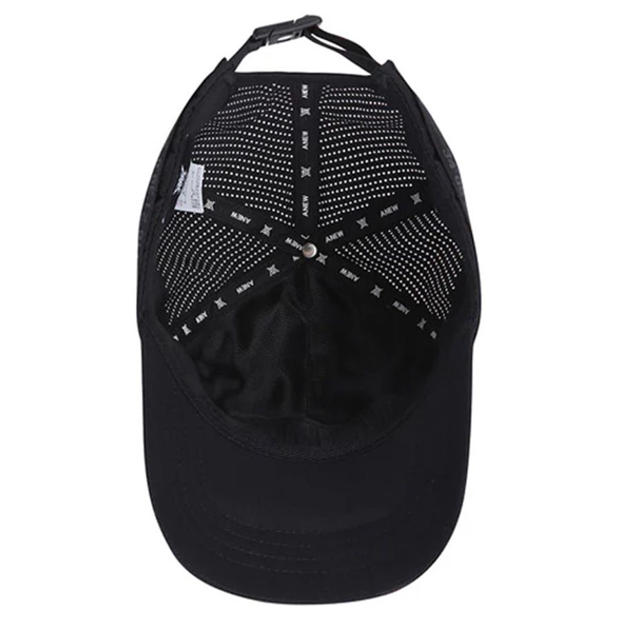 Nón kết golf Unisex Strap Cap - Black AGEUUCP05BKM | Anew Golf