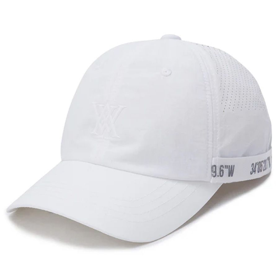 Nón kết golf Unisex Strap Cap - White AGEUUCP05WH | Anew GolfNón kết golf Unisex Strap Cap - White AGEUUCP05WH | Anew Golf