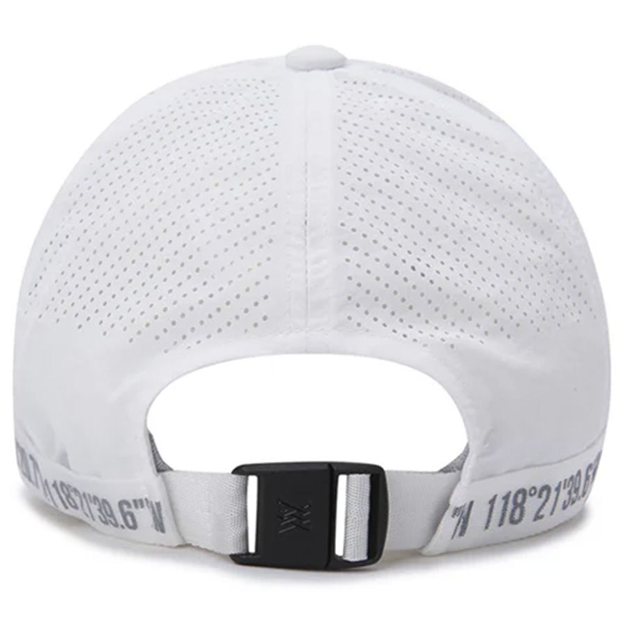 Nón kết golf Unisex Strap Cap - White AGEUUCP05WH | Anew Golf