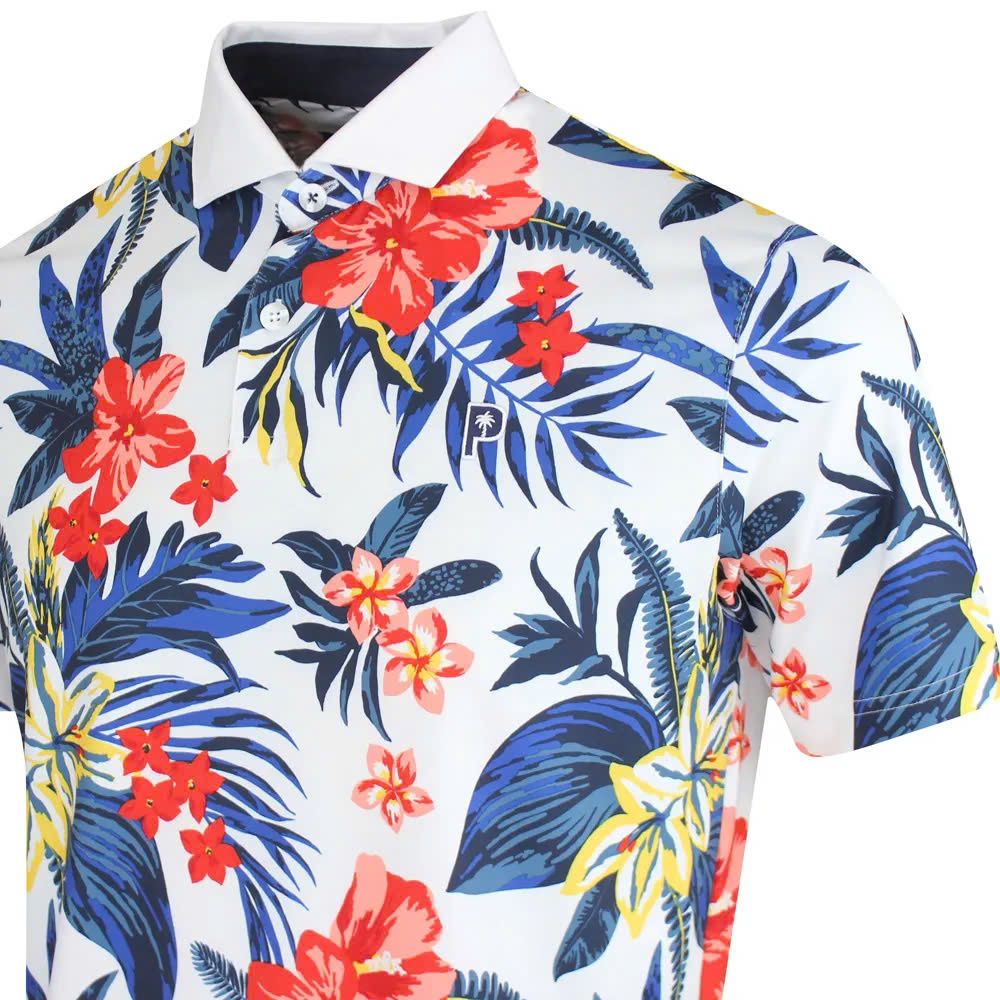 Áo golf nam tay ngắn PUMA X PTC Floral Polo 62956902 | PUMA