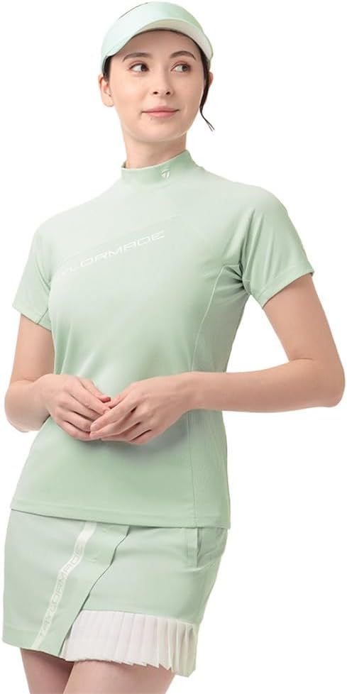 Áo golf nữ tay ngắn T-ICE Mesh S/S Mock2WSMO-TL464 ICE MINT M19755 | T
