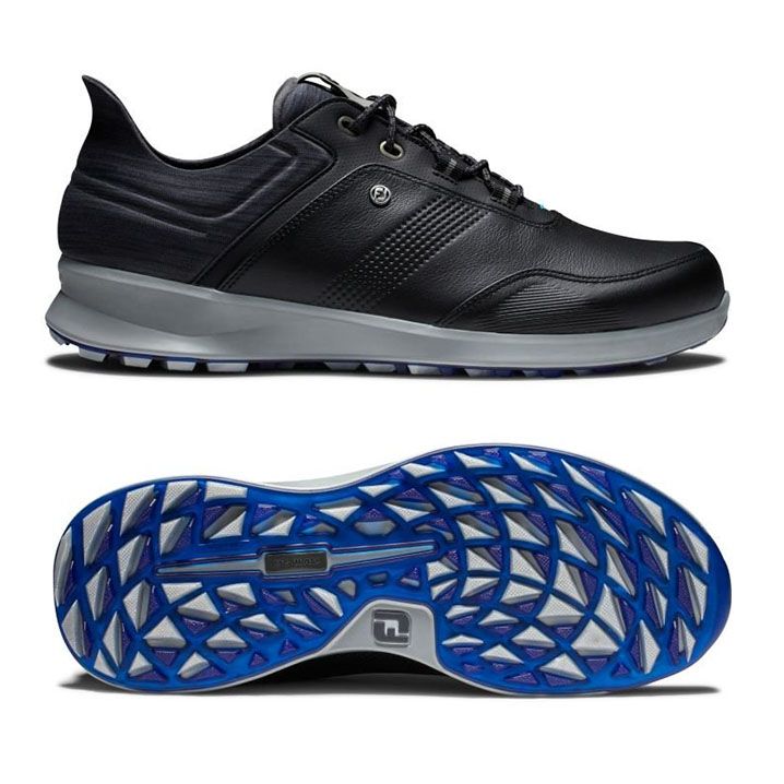 Giày golf nam 50078 |FootJoy | Tặng 1 dù golf 1m5 + 1 đôi vớ FJ ProDrGiày golf nam CF STRATOS SPKL BLK/CHL/BJY 50078 | FootJoy