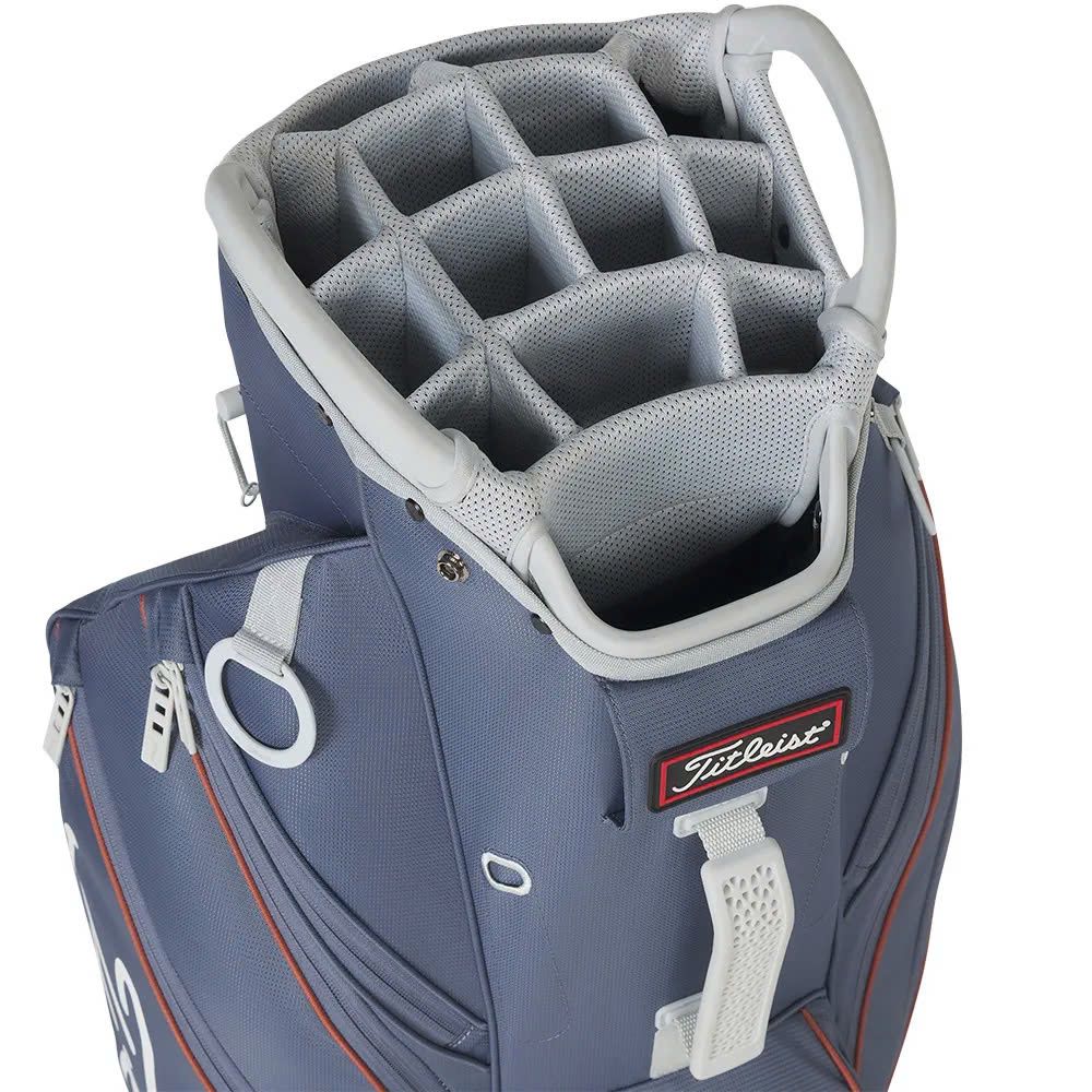 TB22CT6-24 | Túi gậy golf CART 14 | CART 14 Cartbag | MARBLE/BLUE | Ti