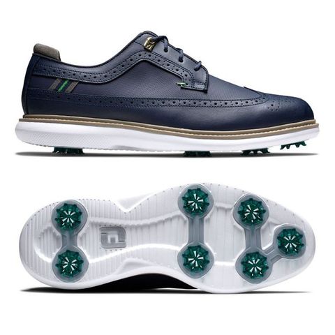 Giày golf nam FJ BW TRADITIONS NVY/NVY/GRN 57911 | FootJoy