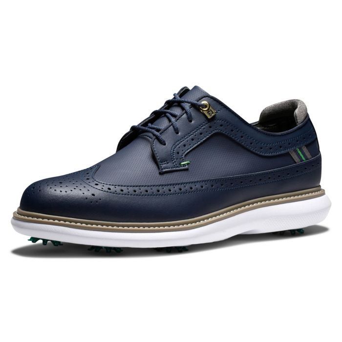 Giày golf nam FJ BW TRADITIONS NVY/NVY/GRN 57911 | FootJoy