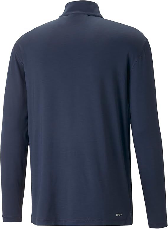 Áo golf nam tay dài YOU-V 1/4 Zip 62886202 | PUMA
