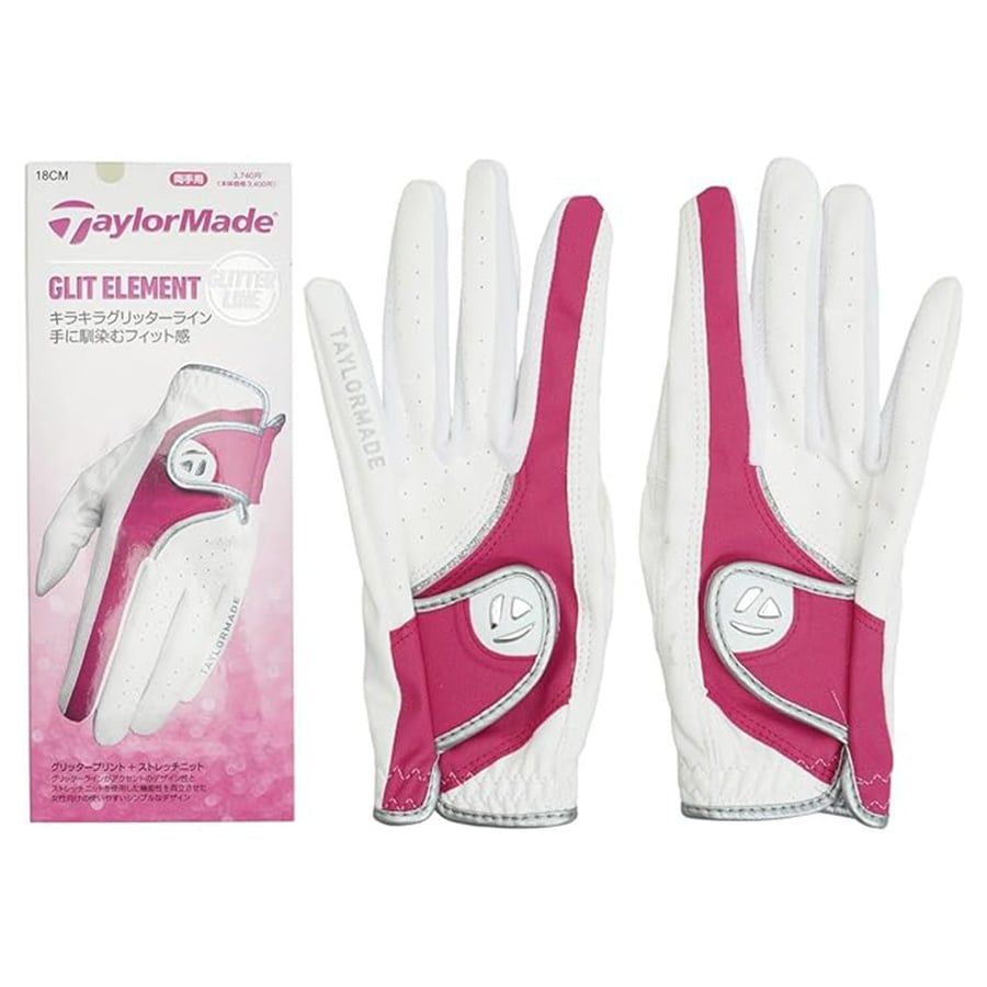 Găng tay golf nữ N94912 Trắng/ Bạc | Taylor MadeCặp Găng tay golf nữ 2WSGL-TJ178 WH/PI N94916 | TaylorMade