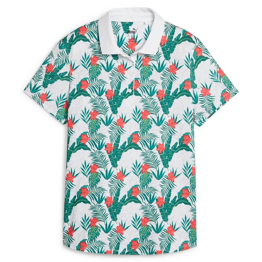 Áo golf nữ tay ngắn MATTR Tropic 62392501 | PUMA