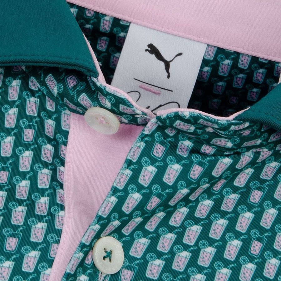 Áo golf tay ngắn nam PUMA X AP MATTR ICED TEA 62394805 | PUMA