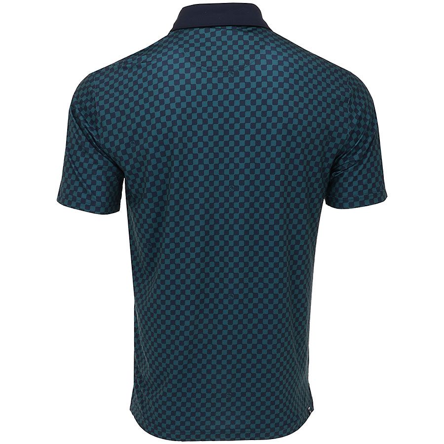 Áo golf tay ngắn nam PUMA X AP MATTR CHECKERED 62394904 | PUMA