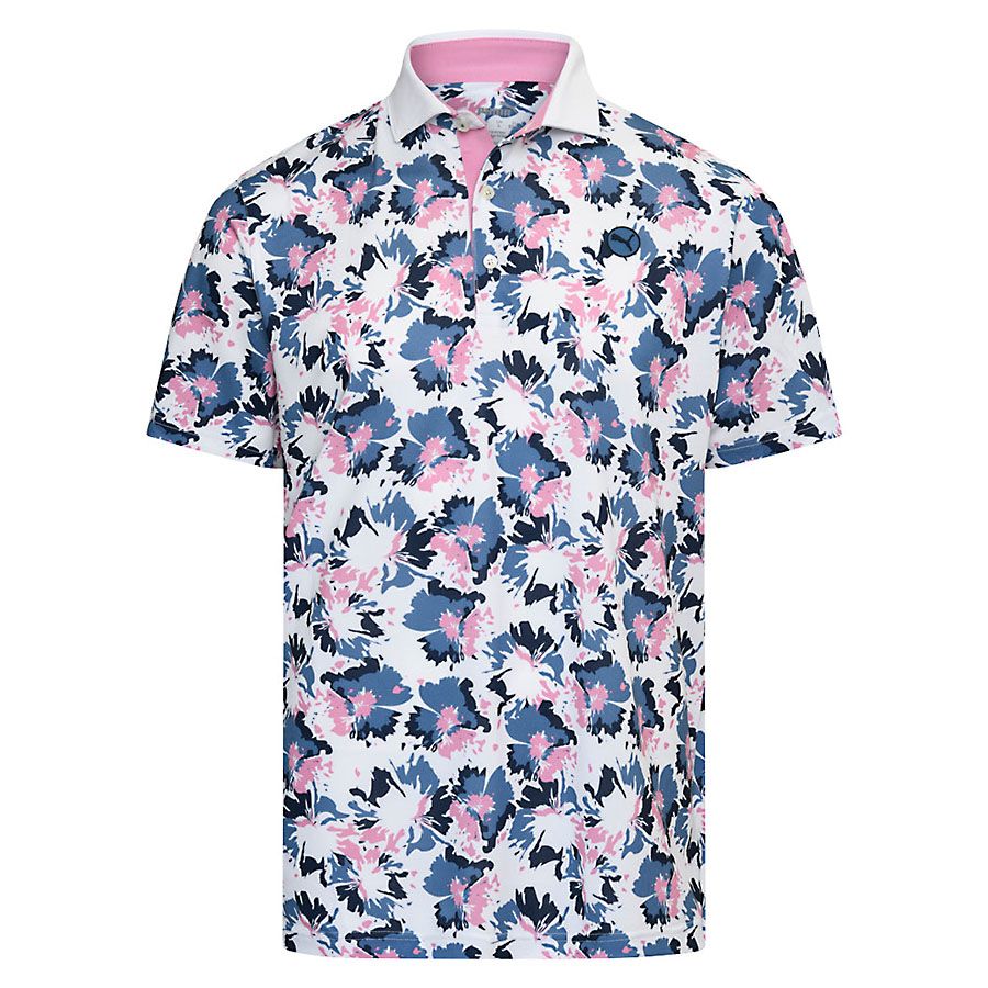 Áo golf tay ngắn nam PIQUE BORREGO 62840401 | PUMA