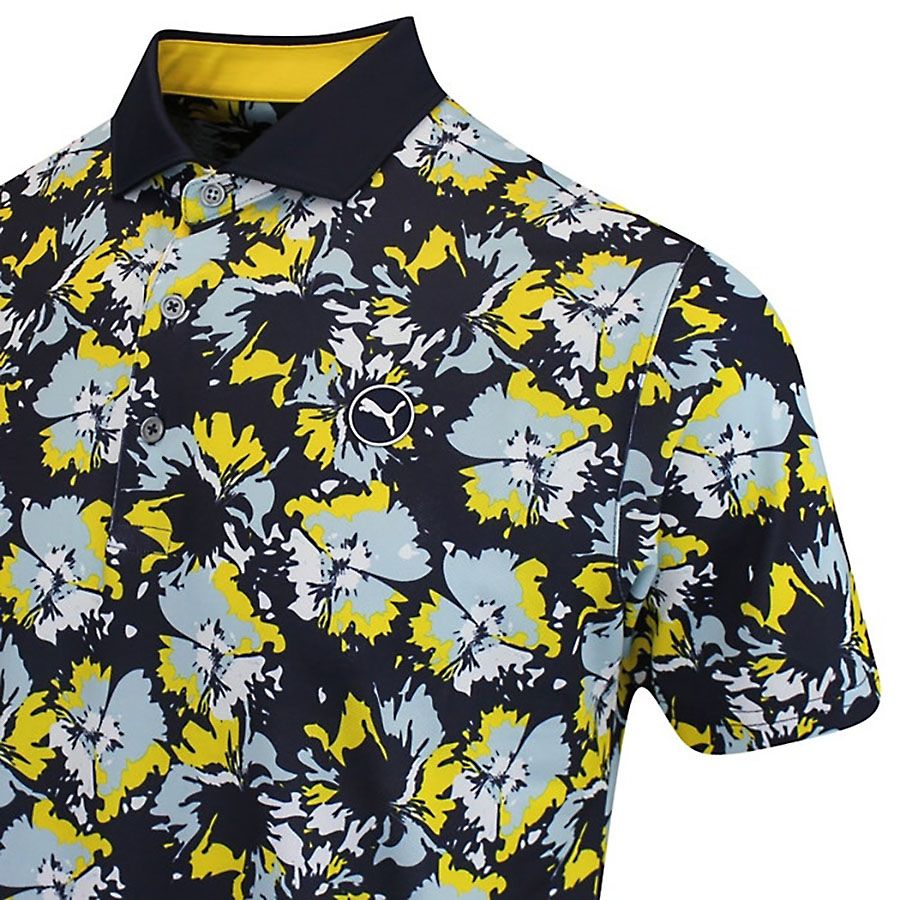 Áo golf tay ngắn nam PIQUE BORREGO 62840402 | PUMA