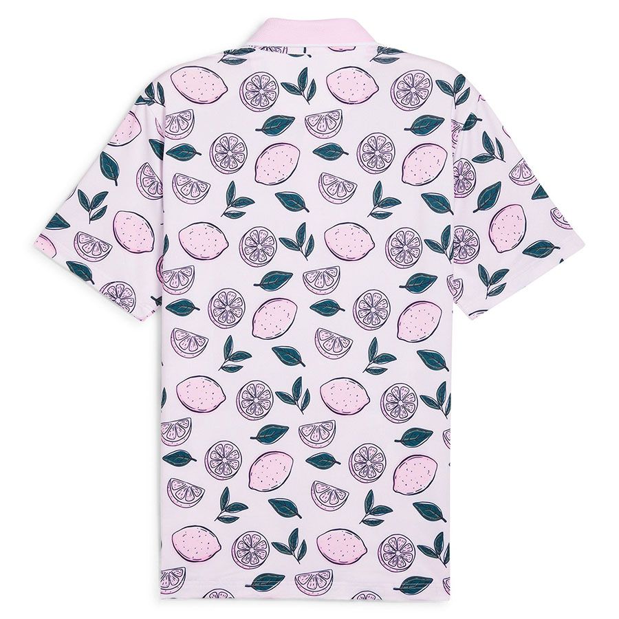 Áo golf tay ngắn nam PUMA X AP PINK LEMONADE 62842901 | PUMA