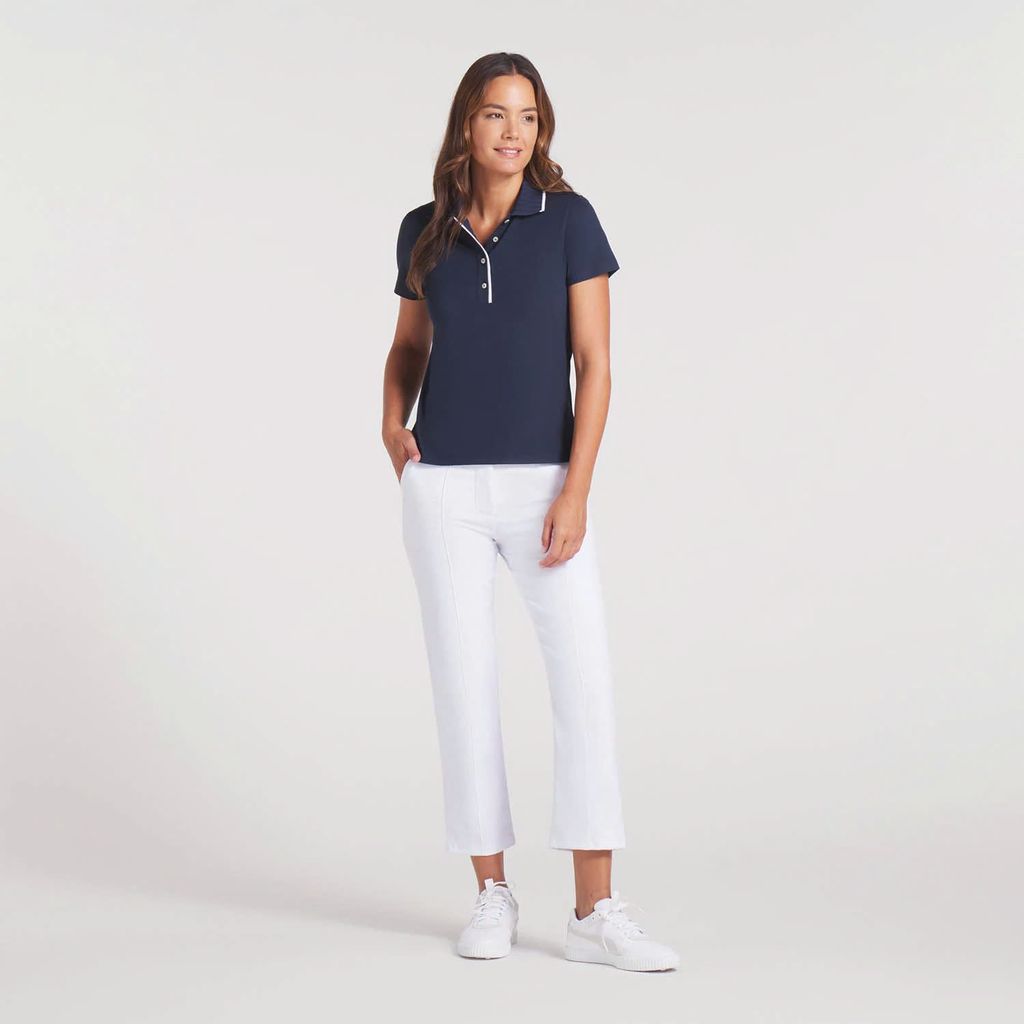 Áo golf nữ tay ngắn W Cloudspun Bridges SS Polo 62924506 | PUMA