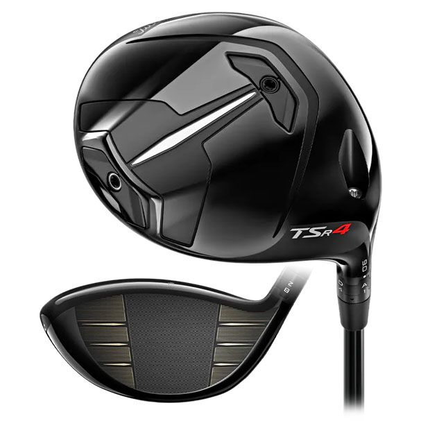 Gậy Dirver Titleist TSr4 THE ULTIMATE LOW-SPIN DRIVER