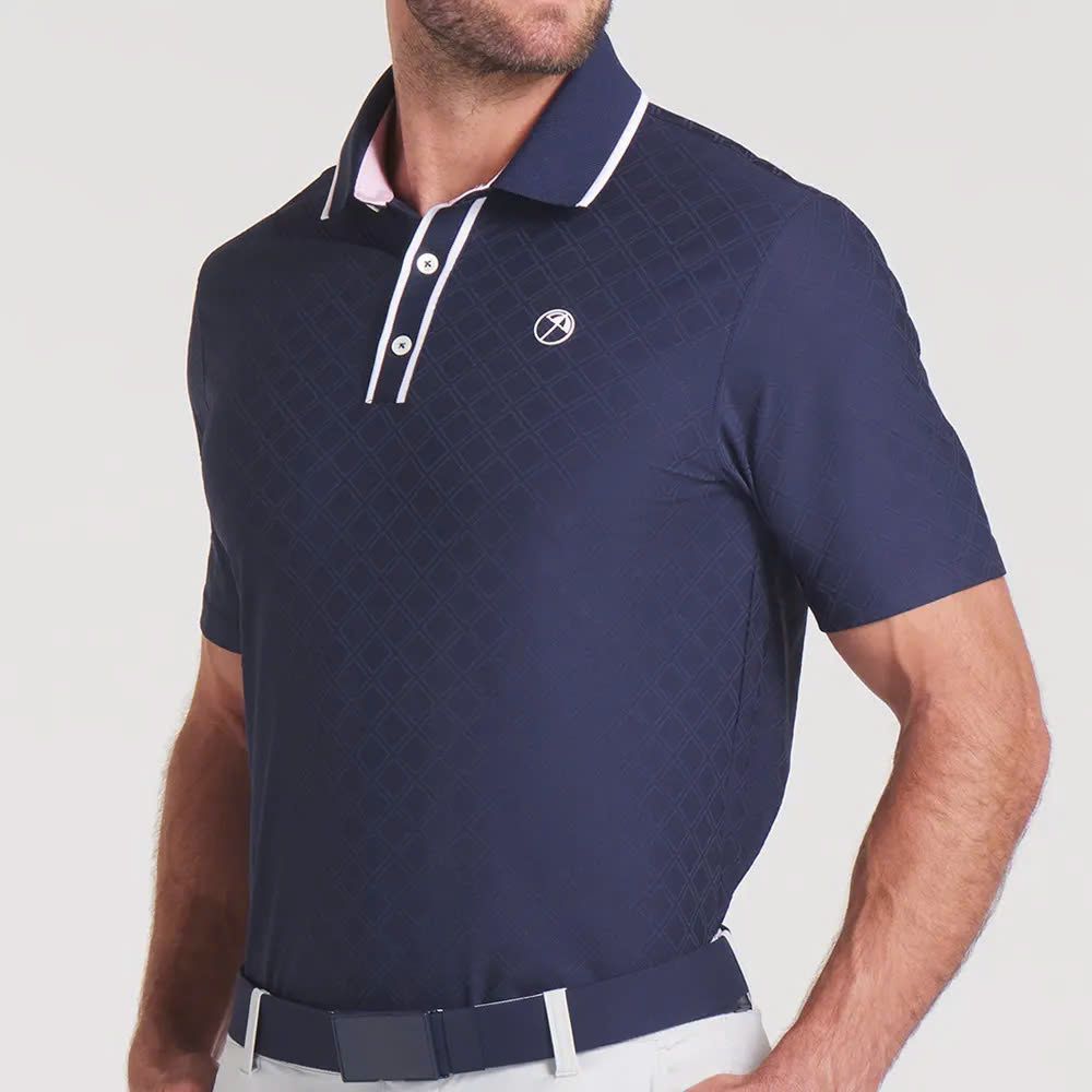 Áo golf nam tay ngắn PUMA X AP Tipped Jacquard Polo 63017903 | PUMA
