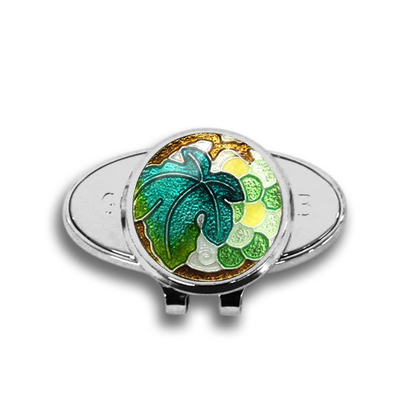 Ball marker Kim loại phủ gốm Cloisonne thủ công cao cấp Nhật Bản ANDO