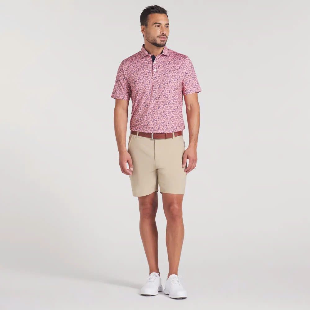 Áo golf nam tay ngắn MATTR Peach Stand Polo 63057903 | PUMA