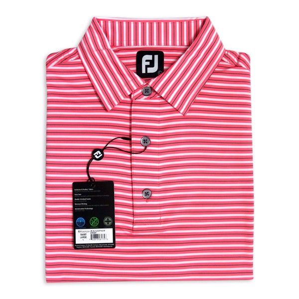 Áo golf nam tay ngắn Lisle Classic Stripe 84685 | Footjoy
