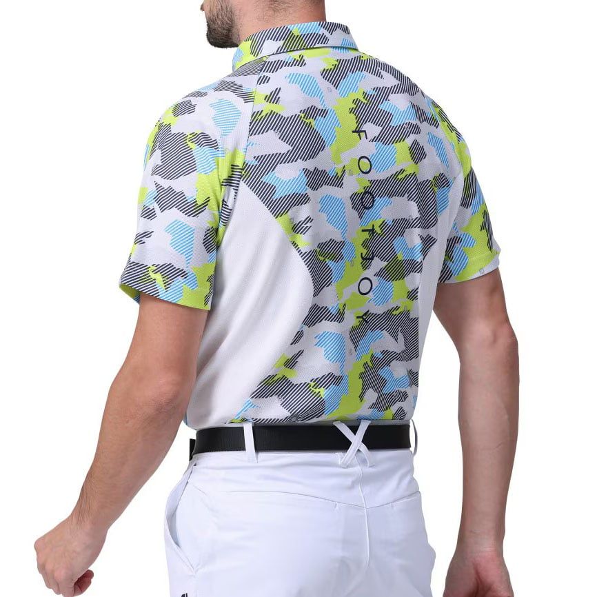 Áo golf nam tay ngắn S/S PRINT POLO HOA VĂN | FOOTJOY