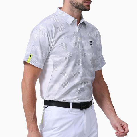 Áo golf nam tay ngắn S/S PRINT POLO HOA VĂN | FOOTJOY