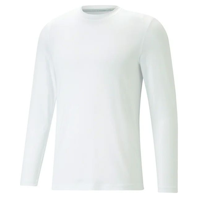 Áo fit golf nam BASELAYER 53910701 White| Puma