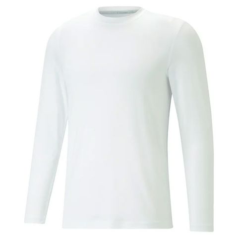 Áo fit golf nam BASELAYER 53910701 White | Puma