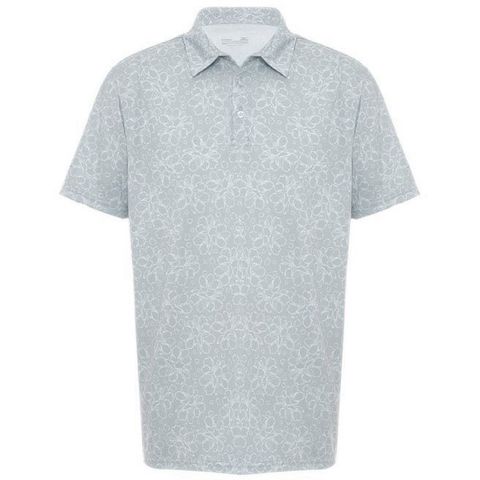 Áo golf nam SUMMER BLOOM POLO  52SA200105 Grey / White | Mizuno