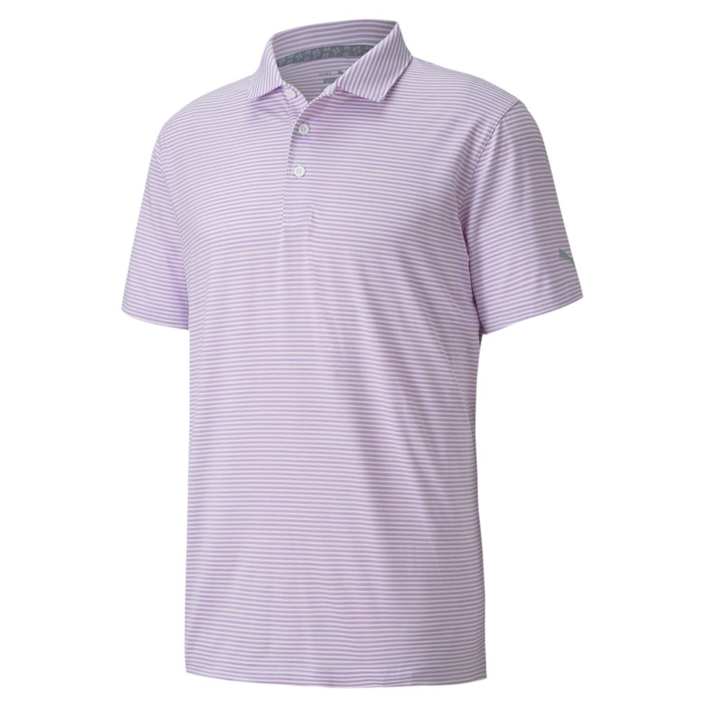 Áo golf nam tay ngắn Caddie Stripe Polo 595115-17 | Puma