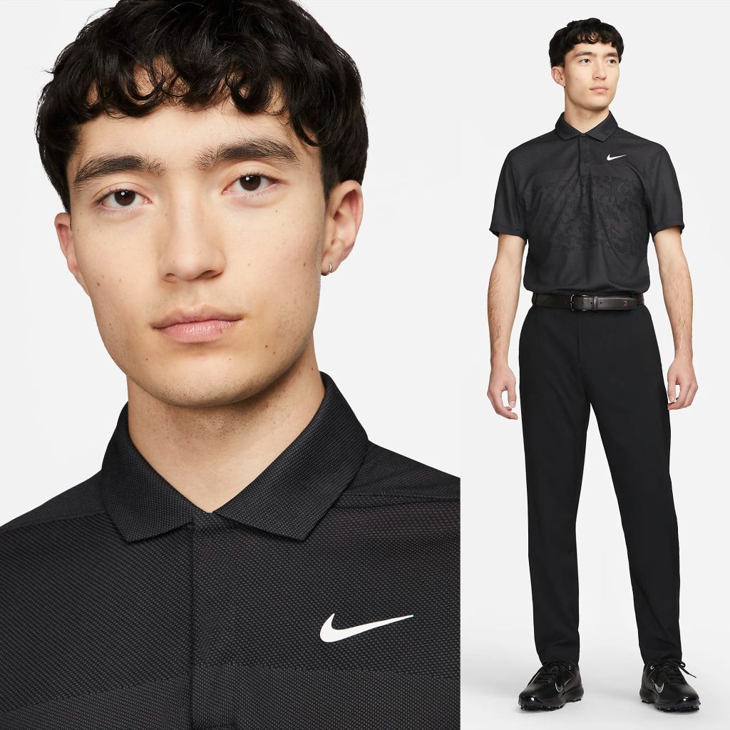 Áo golf nam tay ngắn DR5328-010 Dri-FIT ADV Tiger Woods | Nike