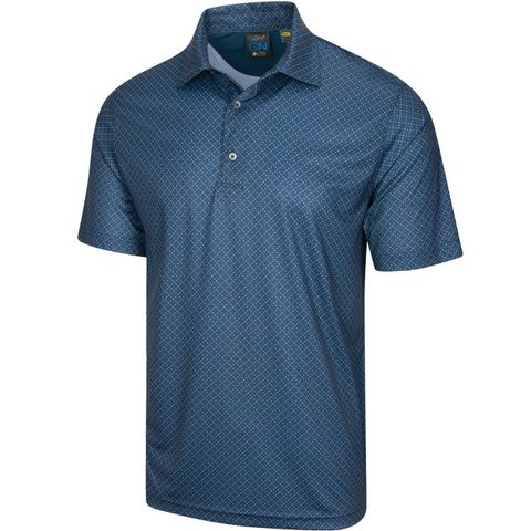 Áo golf nam tay ngắn G7F21K562_MIDN MOONBEAM POLO - MIDNIGHT | Greg Norman