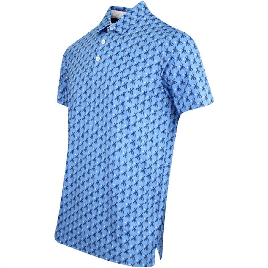 Áo golf nam tay ngắn Mattr Palms Polo 62154902 | Puma