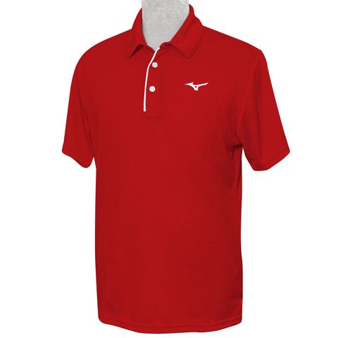 Áo golf nam tay ngắn MEN'S CLASSIC POLO 52SA250462 Opera Red | Mizuno