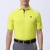 Áo golf nam tay ngắn SS DEBOSS FJ LOGO SHIRT 80482 YELLOW | FootJoy