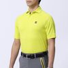 Áo golf nam tay ngắn SS DEBOSS FJ LOGO SHIRT 80482 YELLOW | FootJoy