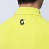 Áo golf nam tay ngắn SS DEBOSS FJ LOGO SHIRT 80482 YELLOW | FootJoy