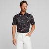 Áo golf nam tay ngắn X PTC PRINT POLO 62165802 Đen-Hồng hạc | Puma