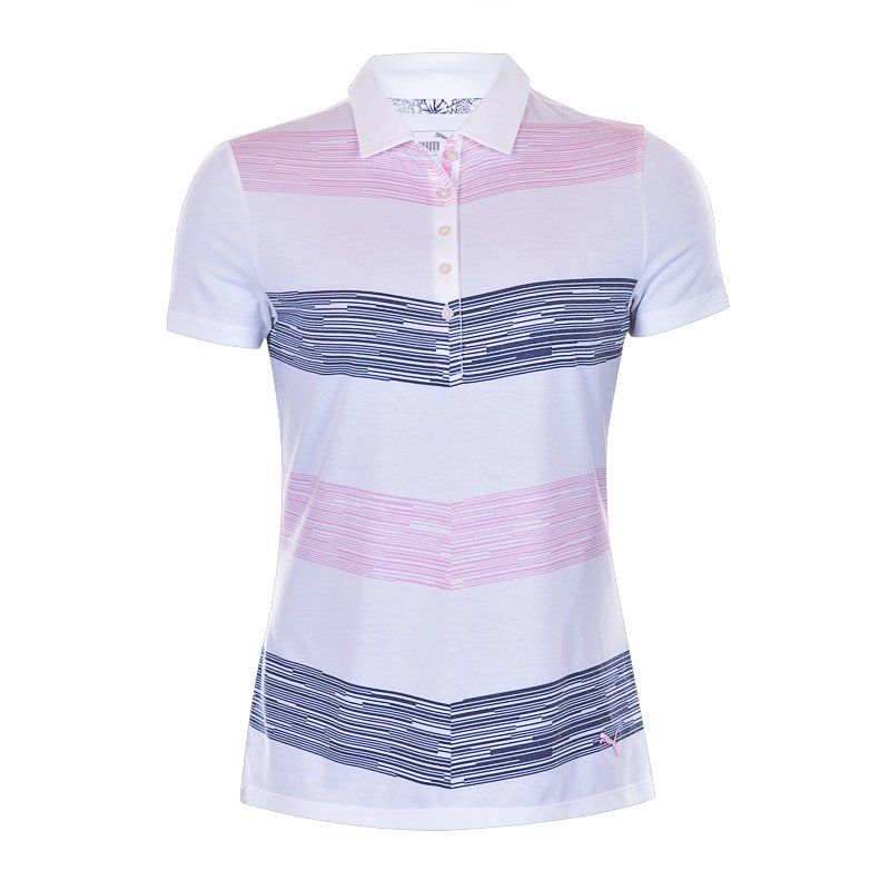 Áo golf nữ tay ngắn 577925  RACE DAY POLO -S. LAVENDER | Puma